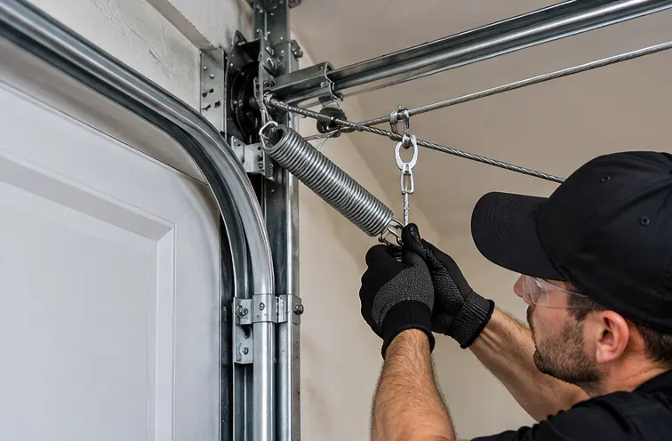 Extension spring maintenance — Spring repair