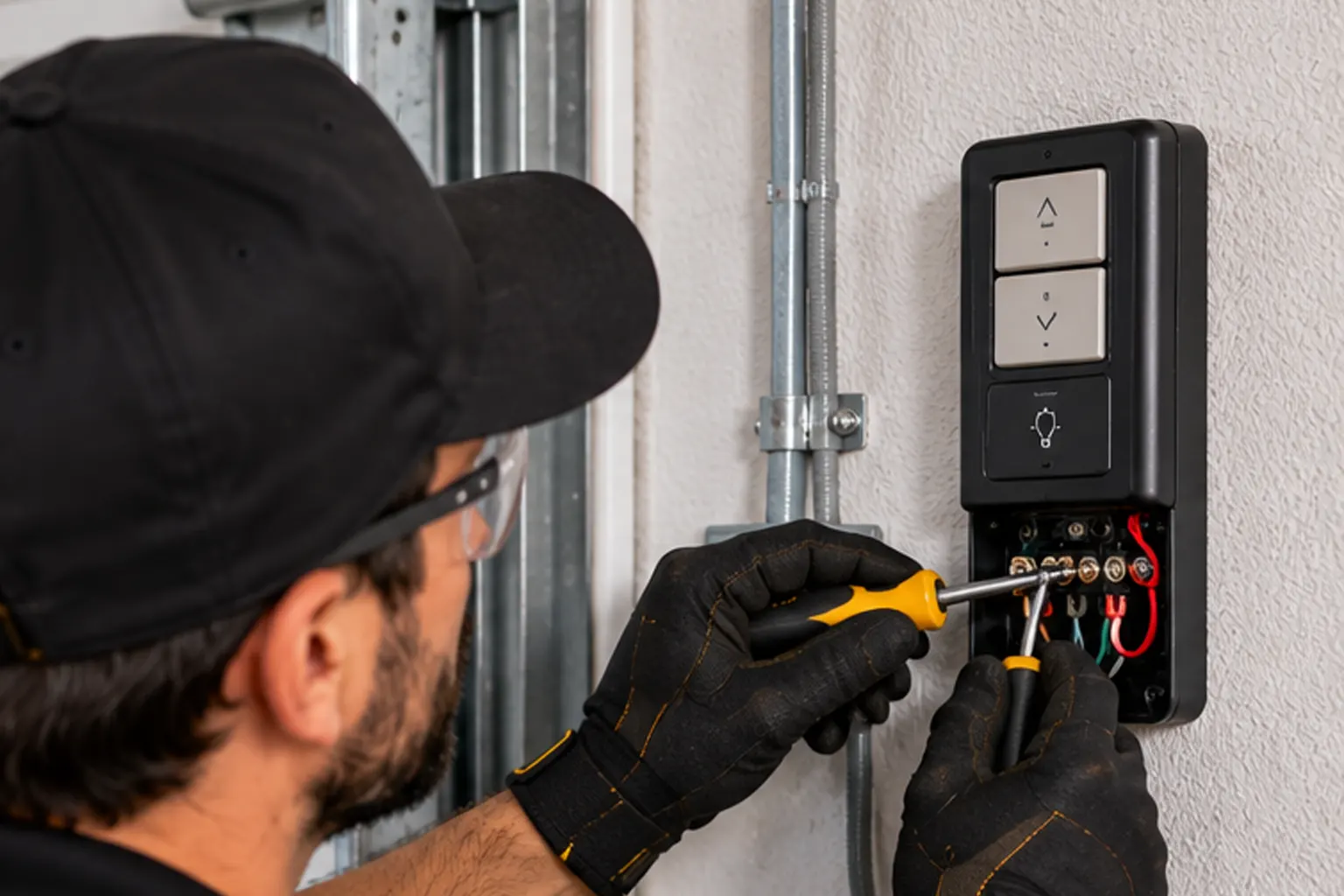 Garage door safety sensor — Opener repair