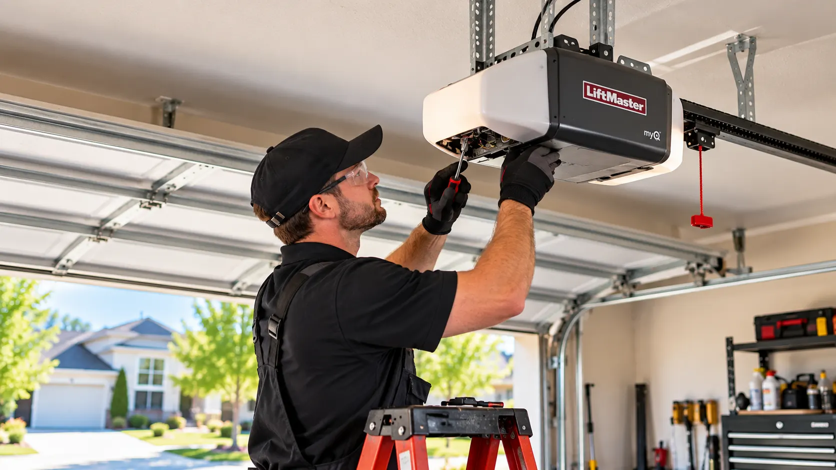 Opener motor servicing — Opener repair