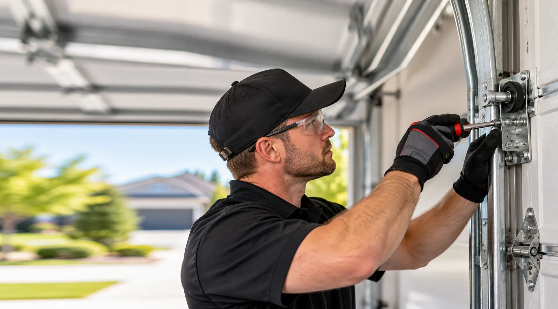 Upper track servicing — Repair