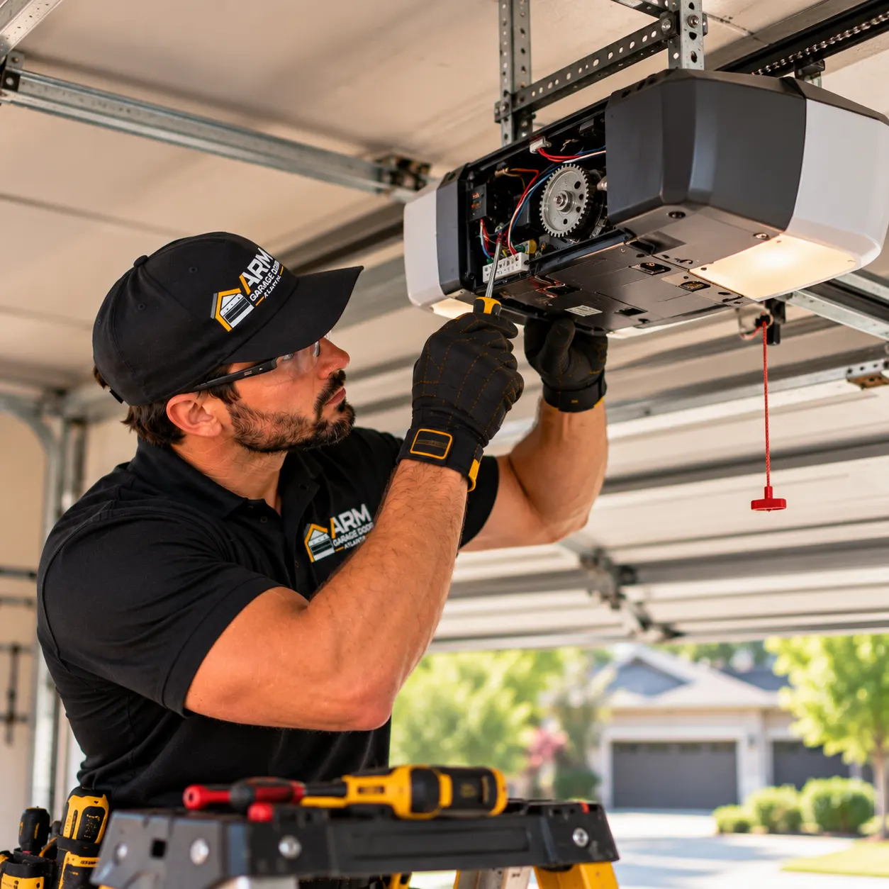 Garage opener repair — Home