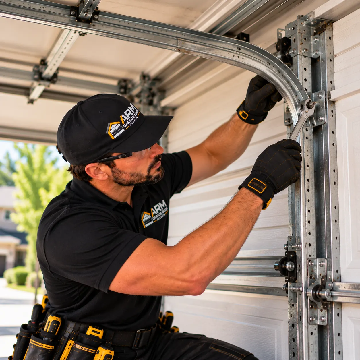 Curved track adjustment — Home
